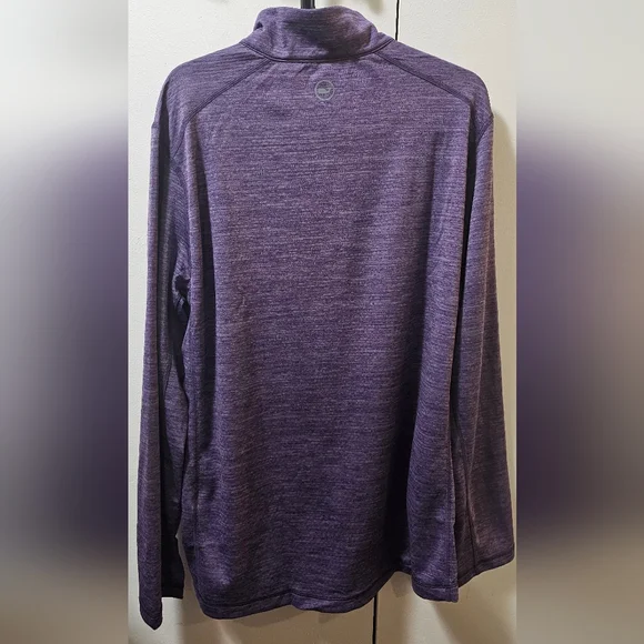 Vineyard Vines Sankaty Performance Golf Quarter Zip Purple Mens Multiple Sizes